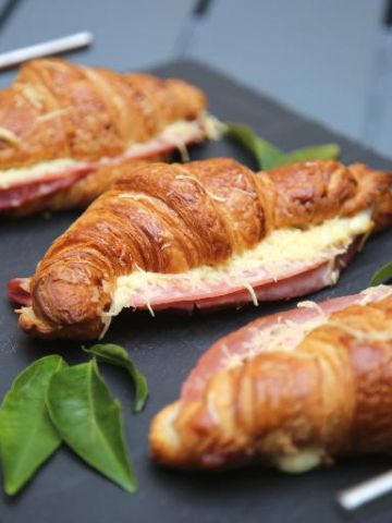 Croissant au jambon fromage Croissant au jambon fromage