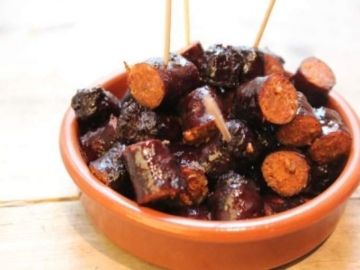 Merguez au vin rouge Merguez au vin rouge