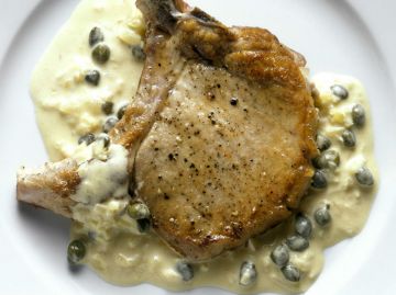 Côtelettes de porc sauce Moutarde Côtelettes de porc sauce Moutarde