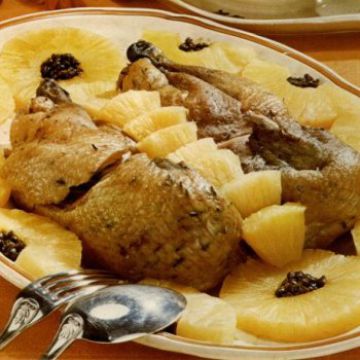Canard à l'ananas Canard à l'ananas