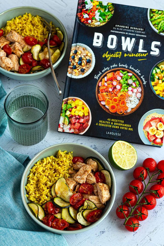Buddha bowl façon tandoori (poulet) Buddha bowl façon tandoori (poulet)