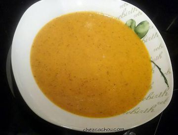 Velouté de potimarron aux cèpes Velouté de potimarron aux cèpes
