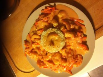 Blanquette de crevettes Blanquette de crevettes