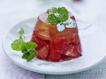 Aspic de fraises Aspic de fraises