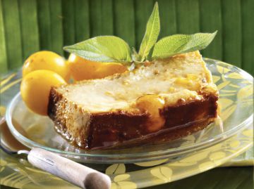 Flan Créole aux Mirabelles et à la Noix de Coco Flan Créole aux Mirabelles et à la Noix de Coco