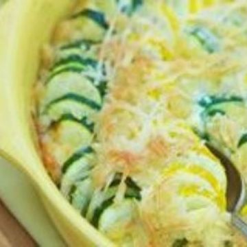 Gratin de courgettes simple Gratin de courgettes simple