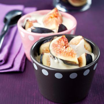 Figues fraîches au mascarpone