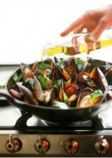 Wok aux moules et au chorizo Wok aux moules et au chorizo