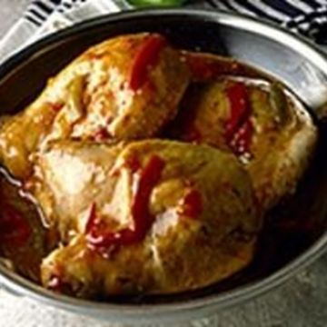 Poulet aux poivrons