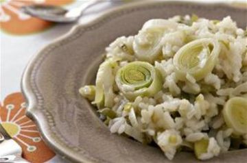 Risotto aux poireaux Risotto aux poireaux