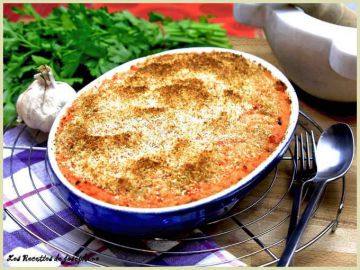 Parmentier de canard confit et patates douces Parmentier de canard confit et patates douces
