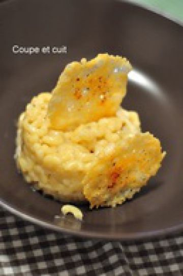 Risotto de coquillettes aux cèpes Risotto de coquillettes aux cèpes
