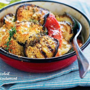 Gratin d’aubergines à la sicilienne Gratin d’aubergines à la sicilienne