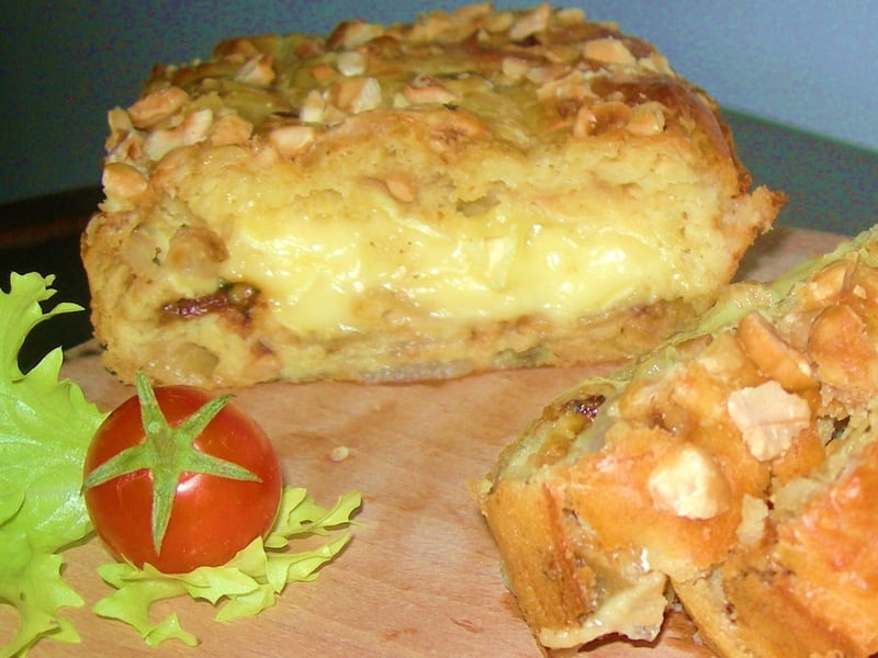 Cake au camembert et aux endives Cake au camembert et aux endives