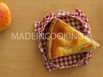 Tarte aux pommes normande à la crème Tarte aux pommes normande à la crème
