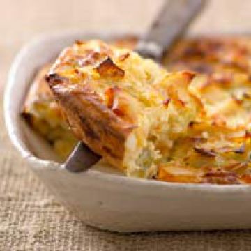Gratinée de poireaux Gratinée de poireaux