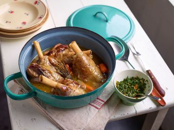 Souris d’agneau mijotées et gremolata à l’orange Souris d’agneau mijotées et gremolata à l’orange