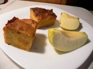Moelleux aux pommes et aux patates douces