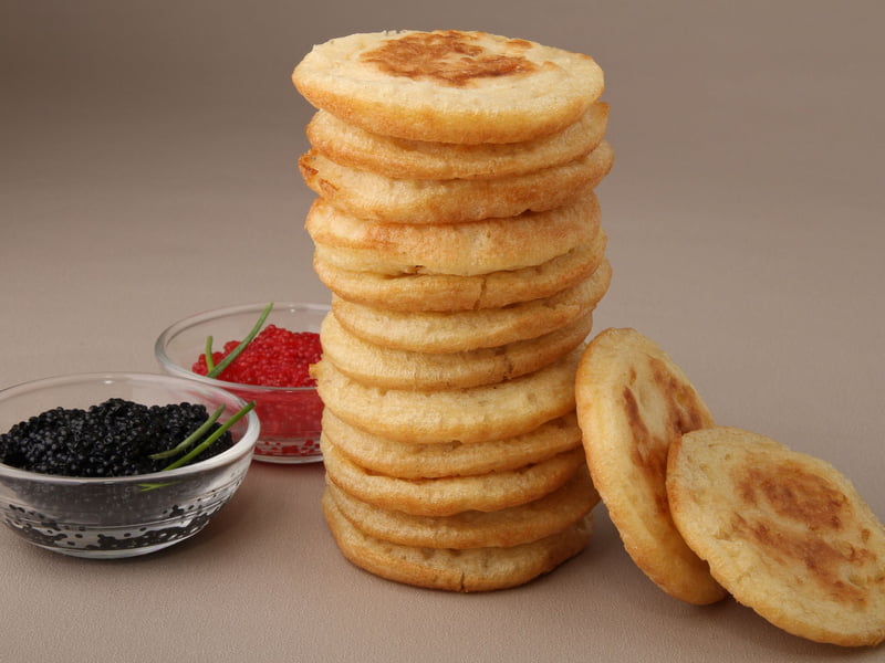 Blinis simples et rapides Blinis simples et rapides