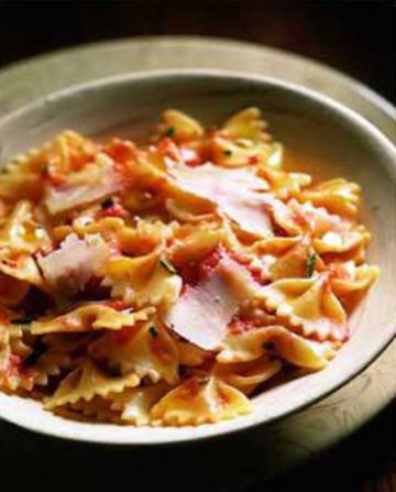Farfalle au romarin Farfalle au romarin