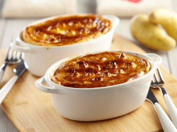 Tourte de Rattes du Touquet à la viande Tourte de Rattes du Touquet à la viande