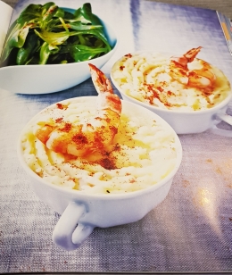 Parmentier de crevettes au paprika Parmentier de crevettes au paprika