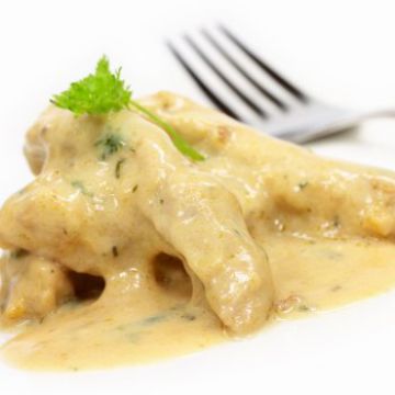 Blanquette de dinde à l'estragon Blanquette de dinde à l'estragon