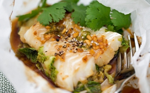 Papillote asiatique -> rapide Papillote asiatique -> rapide