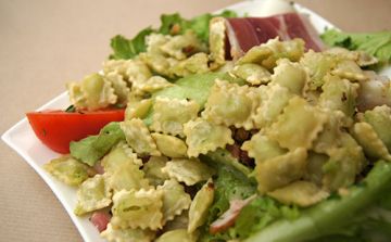 Salade de ravioles frites Salade de ravioles frites
