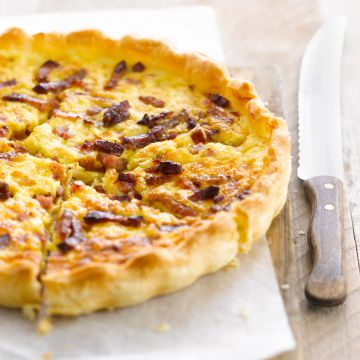 Quiche lorraine améliorée Quiche lorraine améliorée