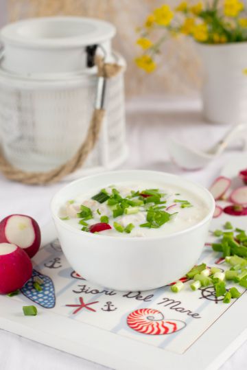 Potage aux radis nouveaux Potage aux radis nouveaux