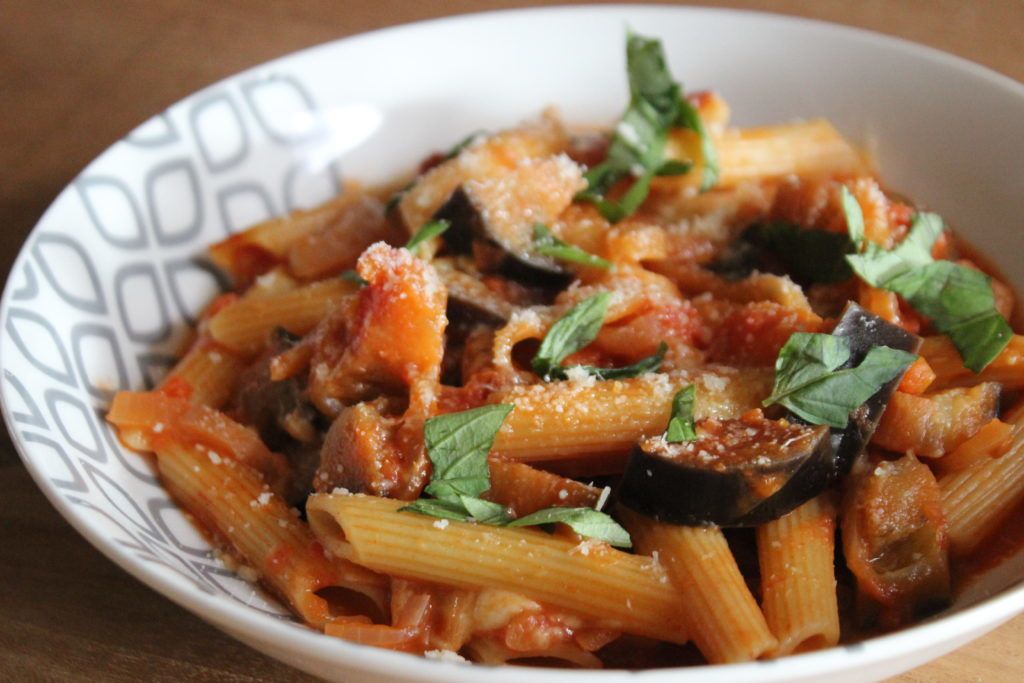 One pot pasta aubergine aux deux fromages avec ou sans cookeo One pot pasta aubergine aux deux fromages avec ou sans cookeo