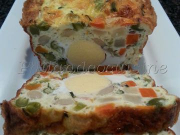 Terrine de macédoine aux œufs ultra rapide Terrine de macédoine aux œufs ultra rapide