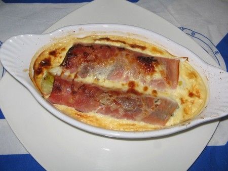 Poireaux au jambon light Poireaux au jambon light