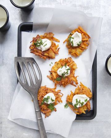 Galettes de patate douce aux pommes Galettes de patate douce aux pommes