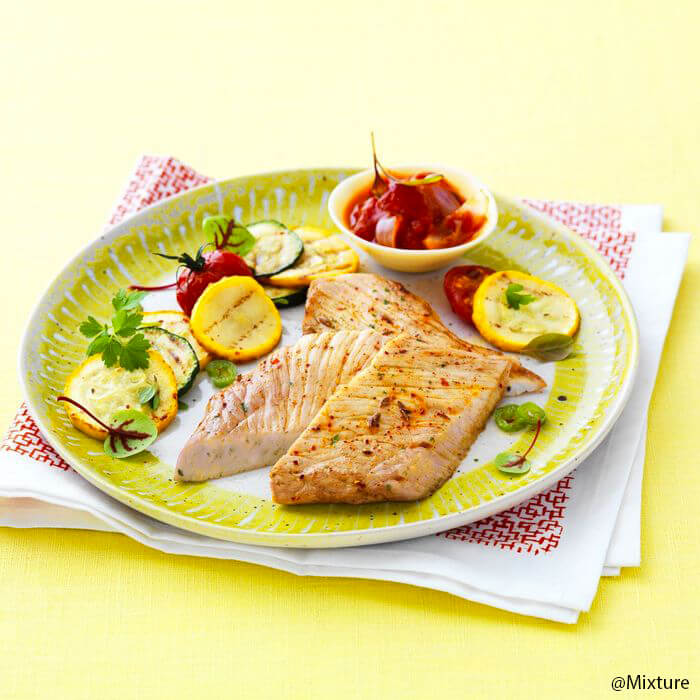 Escalope de porc et piperade express légère Escalope de porc et piperade express légère