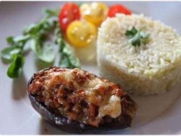 Aubergines farcies au thon Aubergines farcies au thon