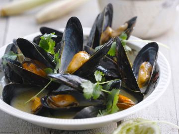 Moules au citron Moules au citron