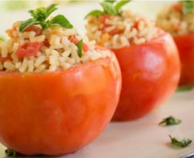 Tomates farcies au riz Tomates farcies au riz