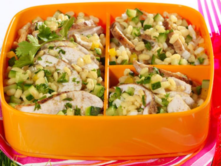 Salade de blé au poulet Salade de blé au poulet