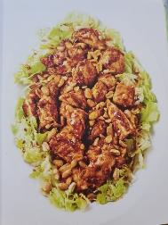 Salade de poulet aux cacahuètes Salade de poulet aux cacahuètes