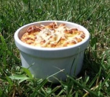 Soufflé léger au chou-fleur et noix de muscade Soufflé léger au chou-fleur et noix de muscade