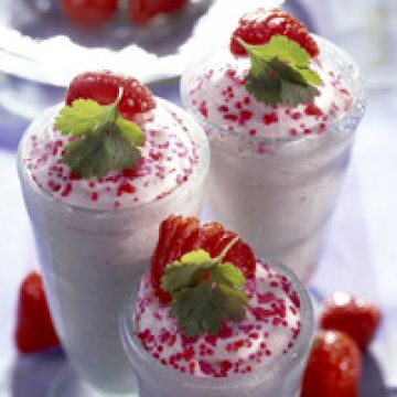 Mousse aux fraises Mousse aux fraises