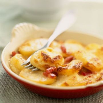 Tartiflette à la mozzarella Tartiflette à la mozzarella