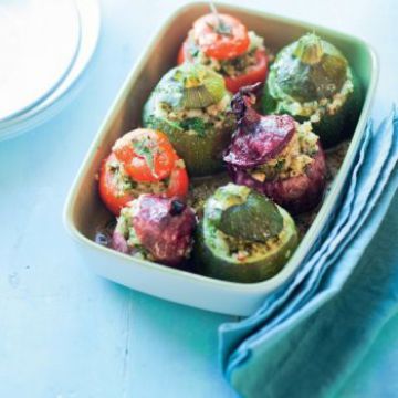 Petits farcis au quinoa et fruits secs Petits farcis au quinoa et fruits secs