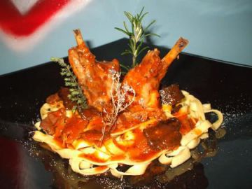 Lapin à la marengo Lapin à la marengo