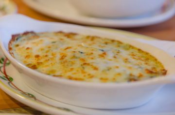 Lasagnes d'escargots aux champignons de Paris Lasagnes d'escargots aux champignons de Paris