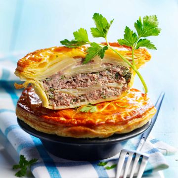 Pâté de pommes de terre à la viande hachée Pâté de pommes de terre à la viande hachée