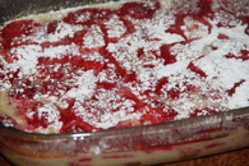 Clafoutis aux fraises