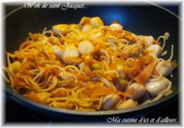 Wok de Saint-Jacques Wok de Saint-Jacques